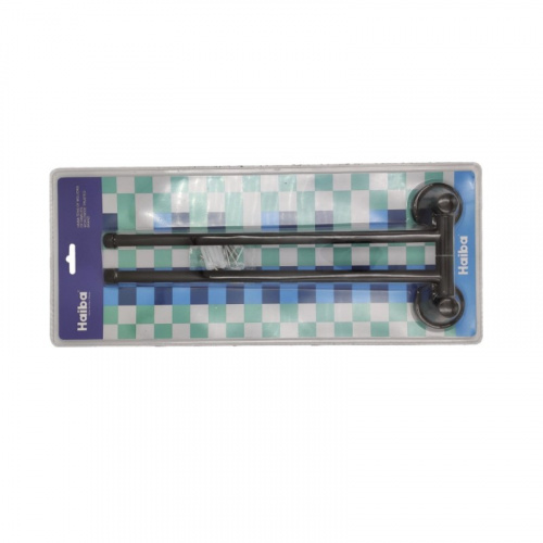 картинка Полотенцедержатель Haiba черный (HB8712) от магазина Сантехстрой