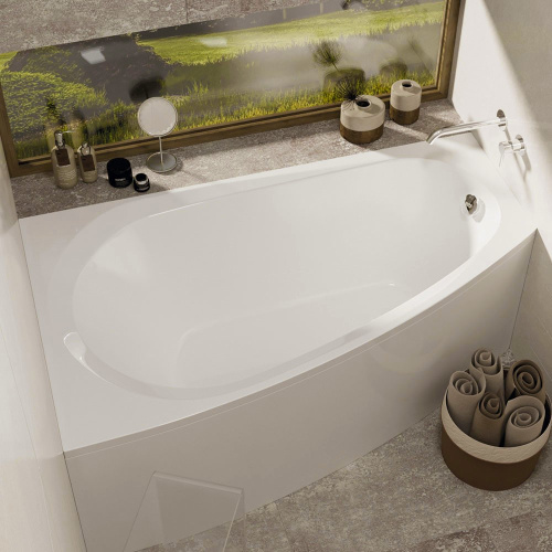 картинка Ванна Baline асимметричная левая 150х90 от магазина Сантехстрой