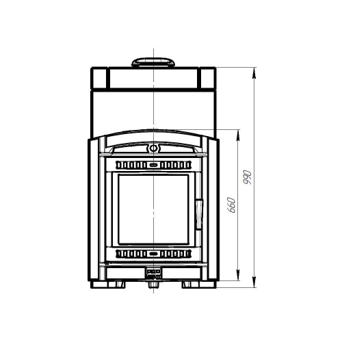 картинка Печь банная "Атмосфера XL" в облицовке "Талькохлорит" Prometall от магазина Сантехстрой