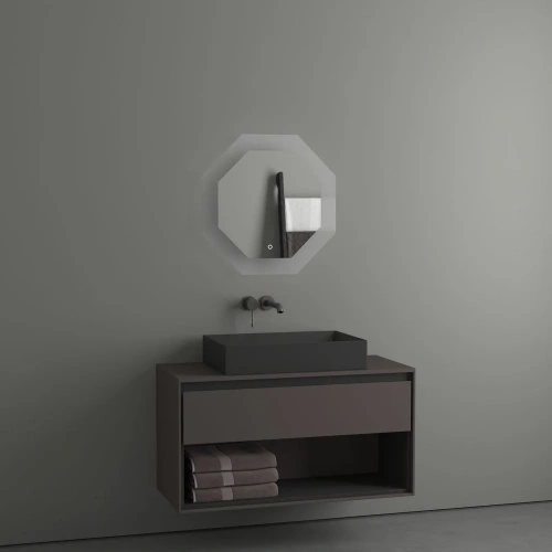 картинка Зеркало Evoform Ledshine BY 2603 60х60 от магазина Сантехстрой