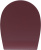 картинка Крышка-сиденье для унитаза Allen Brau Fantasy Soft-Close 4.11005.BD бордо от магазина Сантехстрой