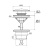 картинка Gattoni Accessori Донный клапан для раковины - клик-клак, цвет:  хром от магазина Сантехстрой