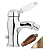 картинка смеситель cezares elite elite-bsm1-02-nc на биде, однорычажный, с донным клапаном, бронза,ручка орех