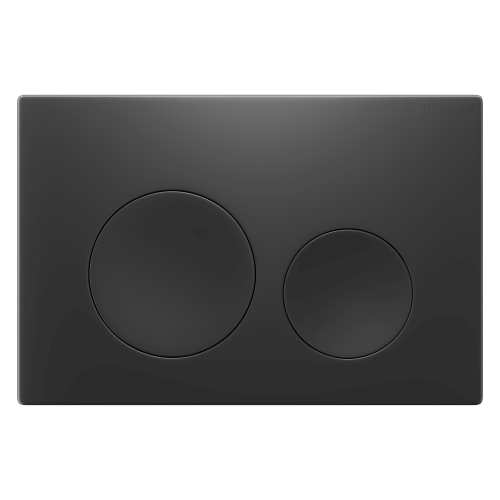 картинка Клавиша смыва для инсталляции Terminus Classic кнопка круг цвет воронёная сталь от магазина Сантехстрой