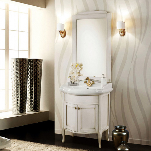 картинка Зеркало Cezares lor70/03.03 Белое от магазина Сантехстрой