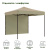 картинка Тент-шатер быстросборный Green Glade 3101 3х3м полиэстер от магазина Сантехстрой