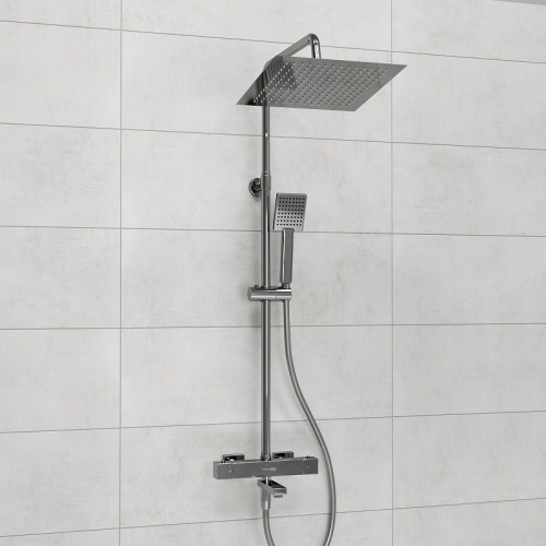 картинка Душевая система WasserKRAFT A199.118.141.087.CH Thermo с термостатом Хром от магазина Сантехстрой