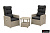 картинка B:Rattan Комплект уличной мебели MANCHESTER SET 2, цвет серый от магазина Сантехстрой