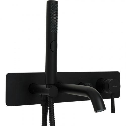 фото смеситель для ванны allen brau 5.31006-31 черный