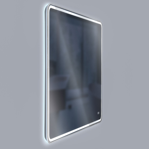 картинка Зеркало LED VLM-3VC120-2 1200х800 c сенсорным выключателем и диммером, антизапотевание от магазина Сантехстрой