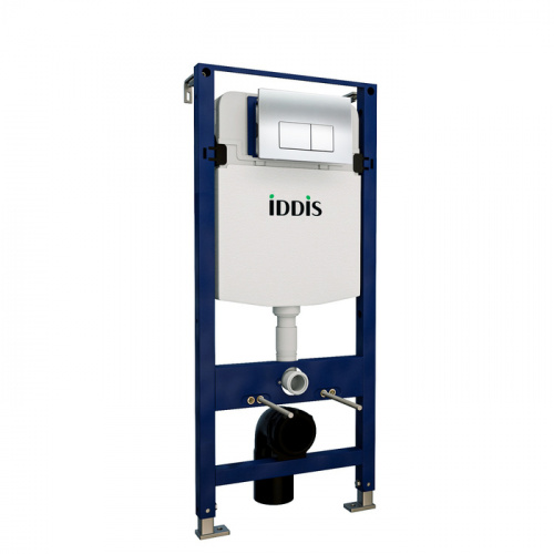 картинка Комплект 2 в 1: инсталляция и клавиша смыва Iddis Optima Home (OPH00GCi32K (клавиша OPH10G0i77)) от магазина Сантехстрой