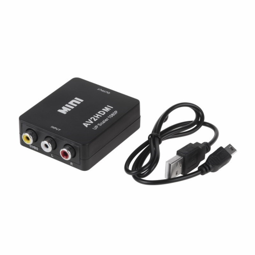 картинка Конвертер 3 RCA на HDMI,  пластик REXANT от магазина Сантехстрой