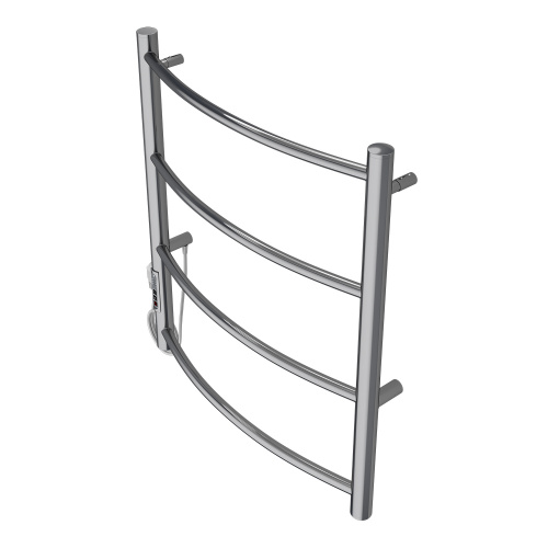 картинка Полотенцесушитель электрический AZARIO VERONA 500/600 4 секции, диммер слева, хром (AZ04756) от магазина Сантехстрой