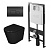 картинка Комплект DK DS1022502 унитаз DT1026025, инсталляция DI8055119, клавиша смыва DB1519025 от магазина Сантехстрой