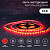 картинка Лента светодиодная 12В,  SMD2835, 60 LED/м,  красный,  8мм,  5м,  IP65 LAMPER от магазина Сантехстрой