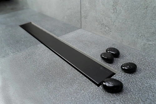 картинка Душевой лоток Pestan Confluo Frameless Line 950 13701323 с двухсторонней решеткой, полый, под плитку от магазина Сантехстрой