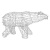картинка Фигура объемная Полярный медведь 210х110 см,  1500 LED,  IP65, цвет свечения белый NEON-NIGHT от магазина Сантехстрой