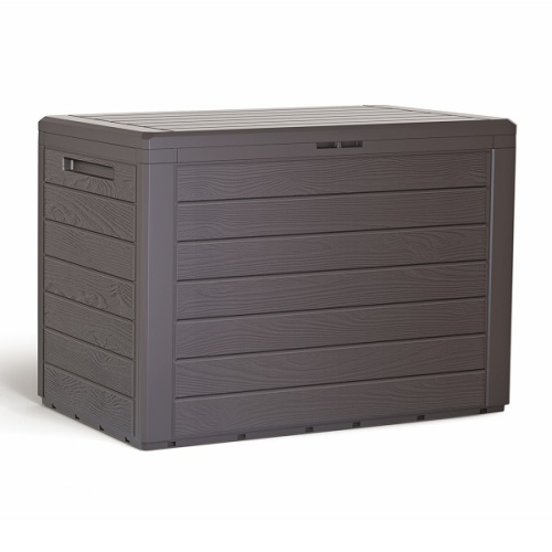 картинка Ящик для хранения Prosperplast Woodebox 190л, венге от магазина Сантехстрой