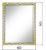 картинка Зеркало Boheme Armadi Art NeoArt Aura 60 536 с подсветкой Золото от магазина Сантехстрой
