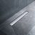 картинка W01SC-U11-050-04SB MasterFlow Трап для душа линейный универс затвор Tile 50см цвет сталь мат от магазина Сантехстрой