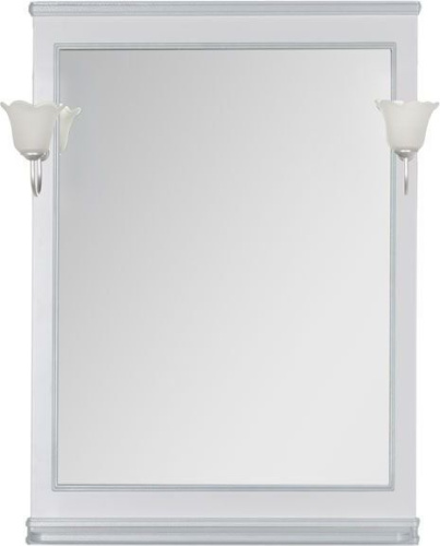 картинка Зеркало Валенса 80 Aquanet 00180144 Белое от магазина Сантехстрой