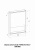 картинка Зеркало-шкаф Reflection Box White LED 600х800 RF2422WH магазин Сантехстрой являющийся официальным дистрибьютором в России картинка Зеркало-шкаф Reflection Box White LED 600х800 RF2422WH от магазина Сантехстрой