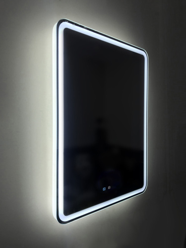 картинка Зеркало голосовым управлением и подогревом BelBagno SPC-MAR-1000-800-LED-TCH-SND от магазина Сантехстрой