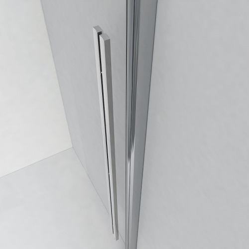 картинка Душевой уголок Ambassador Intense 160x80 110021105IX-80IX профиль Хром стекло прозрачное от магазина Сантехстрой