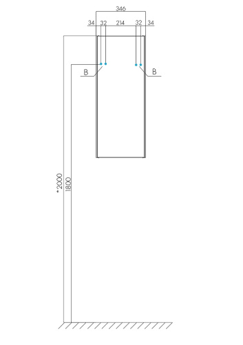 картинка Пенал подвесной AQUATON Асти 35 Белый Ясень шимо (1A262903AX010) от магазина Сантехстрой