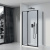 картинка Душевой уголок Black&White Stellar Wind S818 BC 100x80 8181000 профиль Черный матовый стекло прозрачное от магазина Сантехстрой