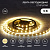 картинка Лента светодиодная 5В,  SMD2835, 4,8Вт/м,  60 LED/м,  2700K,  8мм,  2м,  с USB коннектором,  черная,  IP20 LAMPER от магазина Сантехстрой