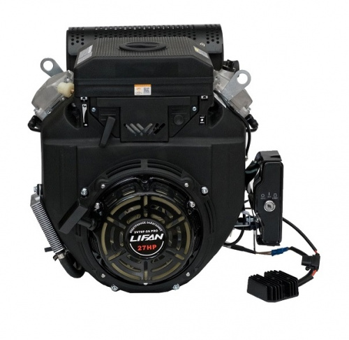 картинка Двигатель Lifan LF2V78F-2A PRO(New), вал ?25мм, катушка 3 Ампера, датчик давл./м, м/рад-р, ручн.+электр. запуск от магазина Сантехстрой