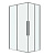 картинка Душевое ограждение Grossman Galaxy 1/2.K33.01.10.10.00-1/2.K33.01.70.10.00 (100х70х195) раздвижная,хром,стекло прозрачное,2 места от магазина Сантехстрой