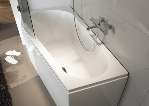 картинка Акриловая ванна Riho Delta 160x80 B068001005 (BB8200500000000) R без гидромассажа от магазина Сантехстрой