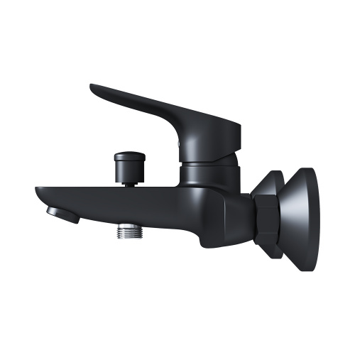 фото 771000301 jupiter, смеситель для ванны и душа, черный