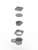 картинка Трап BERGES водосток напольный Trend Keramik 100*100 под керамическую плитку, D50 боковой от магазина Сантехстрой