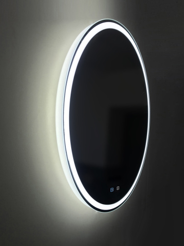картинка Зеркало с голосовым управлением и подогревом BelBagno SPC-RNG-700-LED-TCH-SND от магазина Сантехстрой