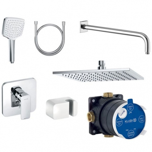 картинка Душевая система Kludi Pure Style 406300575 Хром от магазина Сантехстрой