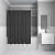 картинка Штора IDDIS для ванной 200x180 см темно-серый PE (P03PE18i11) от магазина Сантехстрой