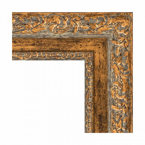 картинка Зеркало Evoform Exclusive-G 120х95 BY 4359 с гравировкой в багетной раме - Виньетка античная бронза 85 мм от магазина Сантехстрой