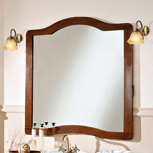 картинка Зеркало Cezares pa-due/03.02 Коричневое от магазина Сантехстрой