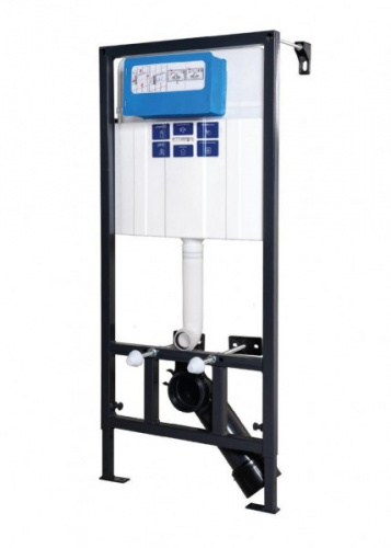 картинка Инсталляция BETTOSERB Sava Fix Slim в комплекте клавиша смыва хром глянец (SET40006469) от магазина Сантехстрой