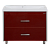 картинка Тумба под раковину Джулия QVATRO - 105  с 2 ящ. бордо от магазина Сантехстрой