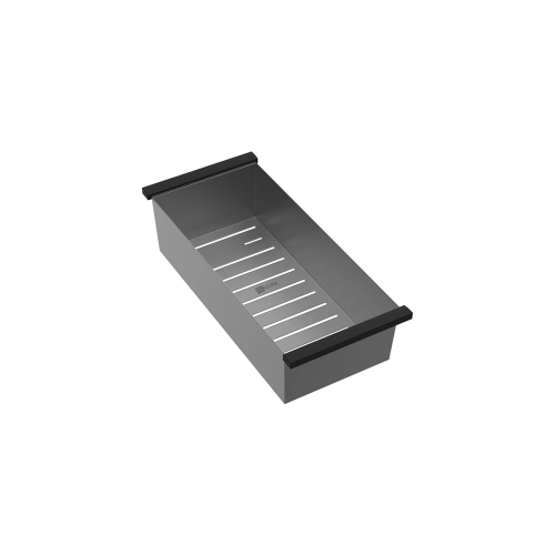 картинка Коландер универсальный Lemark для моек глубиной чаши от 400 до 420 мм цвет: графит (9956173) от магазина Сантехстрой