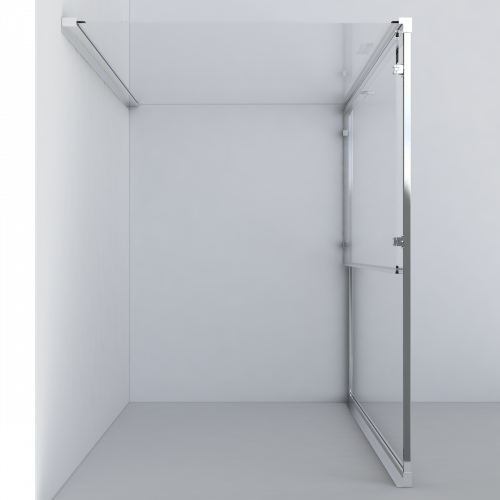 картинка Душевой уголок Garda VSR-1G8013CLG, 1300*800, брашированное золото, стекло прозрачное от магазина Сантехстрой