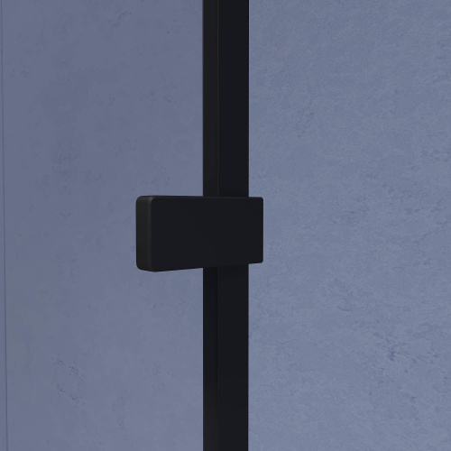 картинка Душевой уголок RGW SV-040-B 100* 80*200 профиль Чёрный стекло Прозрачное от магазина Сантехстрой