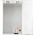 картинка Зеркальный шкаф BelBagno marino-spc-900/750-1a-bl-p-r Белый от магазина Сантехстрой