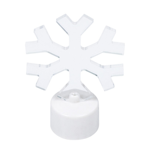 картинка Фигура светодиодная на подставке Снежинка,  RGB от магазина Сантехстрой