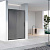 картинка Душевая дверь Como-N VDS-4CN140CGB, 1400, черный, стекло тонированное от магазина Сантехстрой