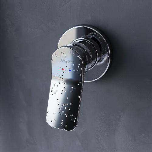 фото f85a65000 x-joy, cмеситель д/душа монтируемый в стену, хром, шт.